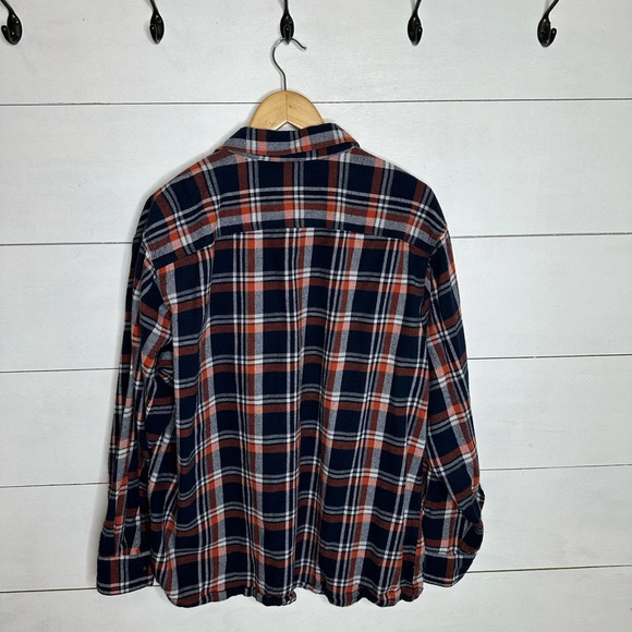 Redhead Blue and Red Plaid Outdoor Hunting Flannel Shirt - Mens XL - Picture 5 of 5